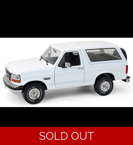 1993 Ford Bronco XLT 1/18 Diecast